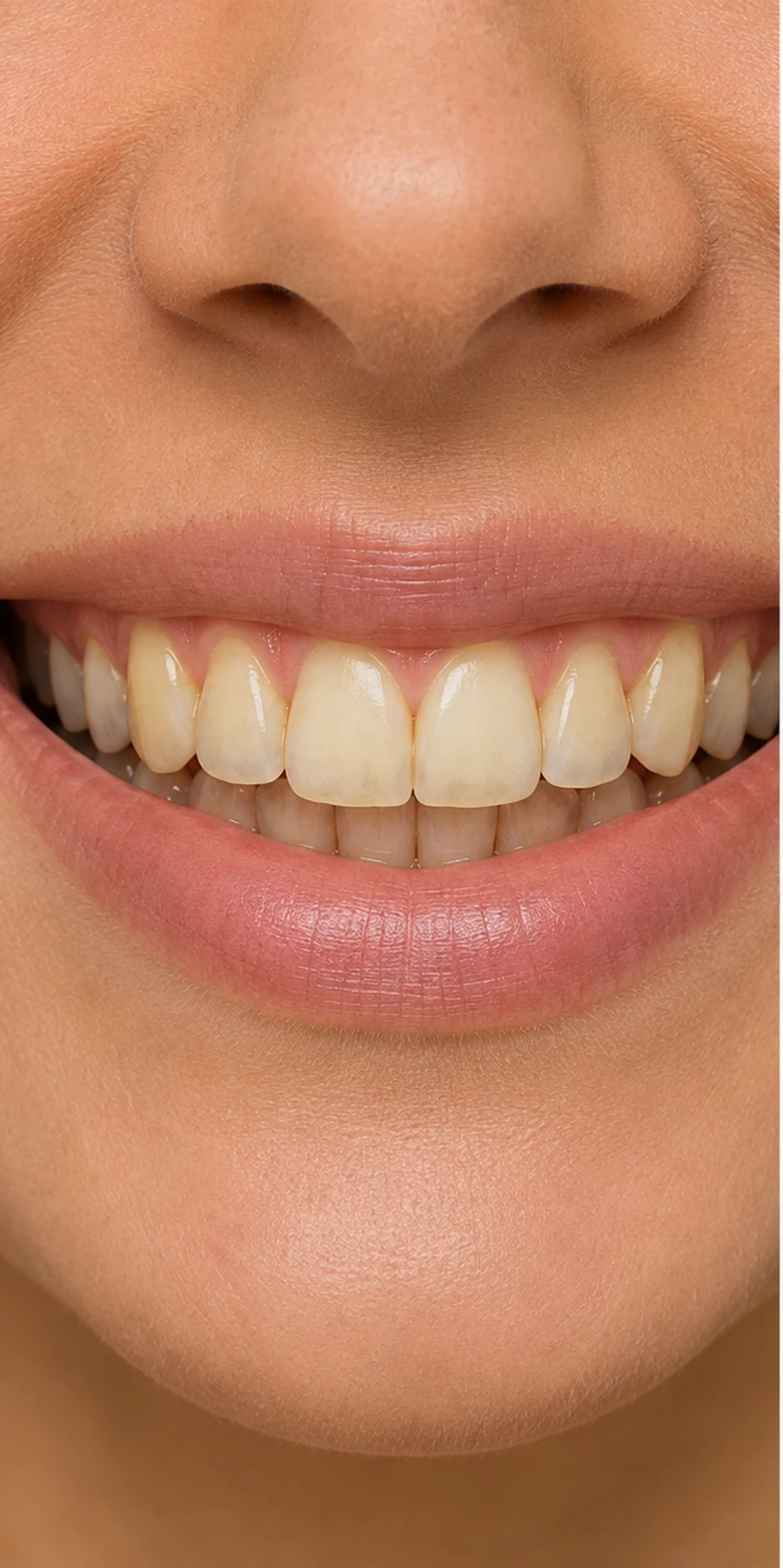 Antes do clareamento dental (imagem ilustrativa)