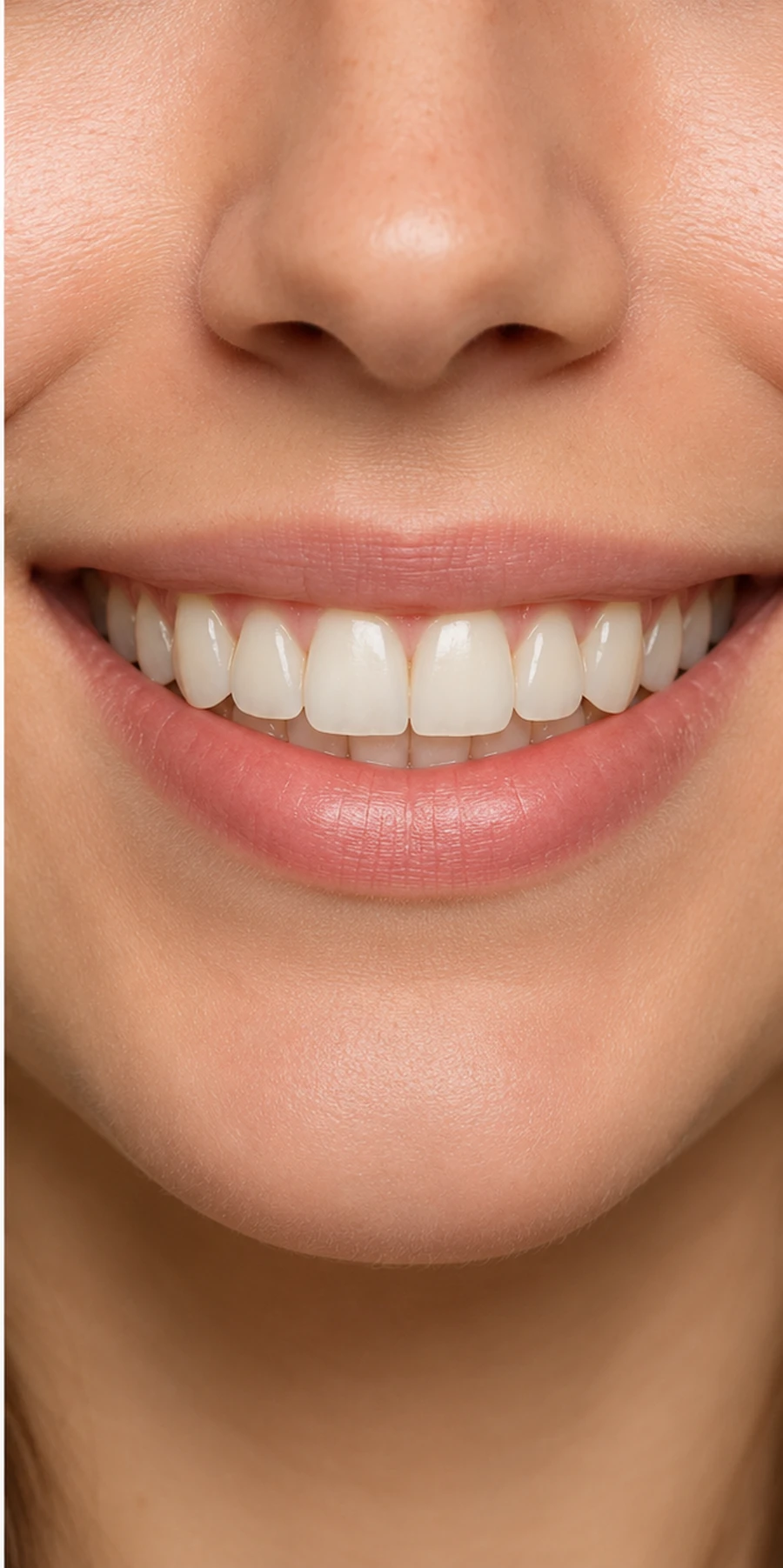 Depois das lentes de contato dental (imagem ilustrativa)